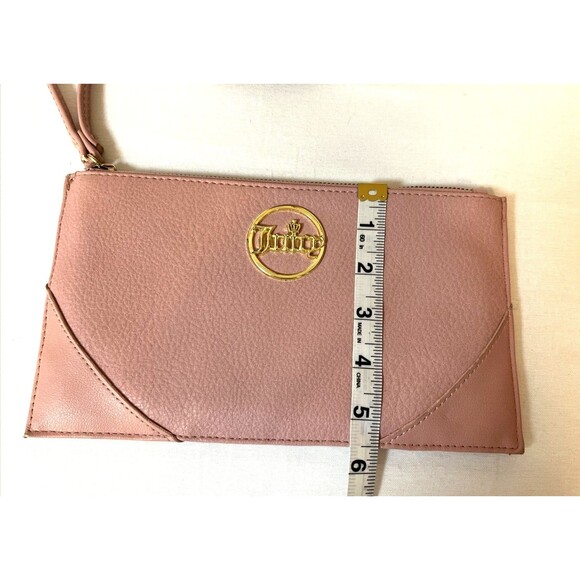 Juicy Couture Taffy Crown Fits Wristlet Pink with Gold Tone Accents NWOT - Picture 10 of 10